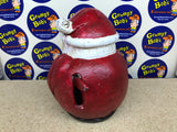 Santa Clause Bank - Cast-Iron (Reproduction) Pre-Owned (As Pictured/See Notes)