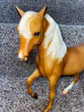 Breyer Reeves / Gold Coast Palomino in Marabella Mold / Was Only Available Aug.-Dec. 2001 / See Info in Listing / Approx. 8" x 10" / Pre-Owned / No Box / See Pictures