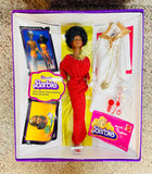 2009 / Mattel / My Favorite Barbie / Barbie Collector / 2009 Reproduction of the 1980 BLACK BARBIE / AA Stefi Face / R4468 / New in Opened - DAMAGED Box / See Pictures