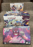 2023 / Arcane Wonders / FREEDOM FIVE - A Sentinel Comics Board Game (Pre-Owned - Complete) PLUS Two (2) NEW EXPANSIONS: FF-Team-Up Pack: Parse and he Scholar (NEW) + FF Cosmic Threats (NEW)