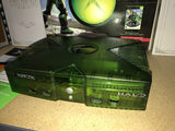 System - Halo Special Edition GREEN Console (Original Xbox) Pre-Owned w/ Official Green S-Controller, Manual, 3 Inserts, and Box (Pictured/AS IS/See Description/In-Store Pickup ONLY)