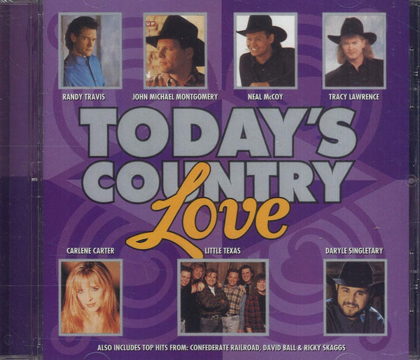Today's Country Love (Audio CD) Pre-Owned