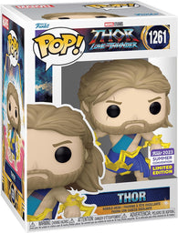 POP! Marvel Studios #1261: Thor Love and Thunder - Thor (2023 Summer Convention Limited Edition) (Funko POP!) Figure and Box w/ Protector