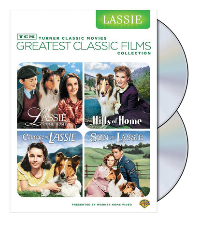 Lassie: Lassie Come Home / Son of Lassie / Courage of Lassie / Hills of Home (TCM Greatest Classic Films Collection) (DVD) Pre-Owned