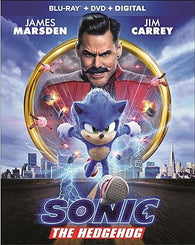 Sonic the Hedgehog (Blu-ray + DVD) Pre-Owned w/ Slipcover and Comic