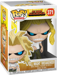 POP! Animation #371: My Hero Academia - All Might (Weakened) (Funko POP!) Figure and Box w/ Protector