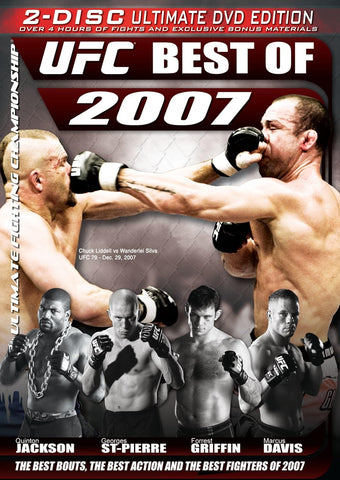 UFC: Best of 2007 (2-Disc Ultimate Edition) (DVD) Pre-Owned