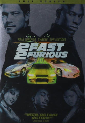 2 Fast 2 Furious (Full Screen Edition) (DVD) Pre-Owned