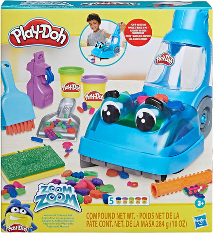 Play-Doh: Zoom Zoom Vacuum and Cleanup Set  (Hasbro) NEW