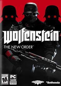 Wolfenstein: The New Order (PC Game) Pre-Owned: 4 Discs, Manual, and Case (Code Not Valid)