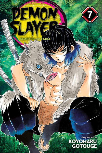 Demon Slayer: Kimetsu no Yaiba - Volume 7 [Koyoharu Gotouge] (Viz Media) (Shonen Jump) (Paperback) Pre-Owned