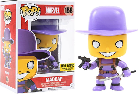 POP! Marvel #158: Madcap (Hot Topic Limited Edition Exclusive) (Funko POP! Bobblehead) Figure and Box w/ Protector