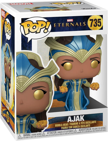 POP! Marvel #735: Eternals - Ajak (Funko POP!) Figure and Box w/ Protector
