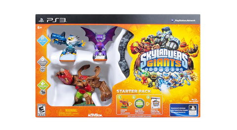 Skylanders Giants - Starter Pack (Playstation 3) Pre-Owned: Game, 3 Figures, and Portal