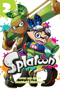 Splatoon: Volume 2 [Sankichi Hinodeya] (Viz Media) (Nintendo) (Paperback) Pre-Owned