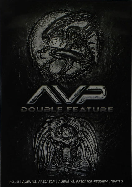 AVP Double Feature: Alien vs Predator / Aliens Vs Predator - Requiem (DVD) Pre-Owned