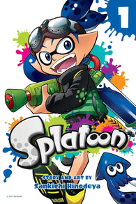 Splatoon: Volume 1 [Sankichi Hinodeya] (Viz Media) (Nintendo) (Paperback) Pre-Owned
