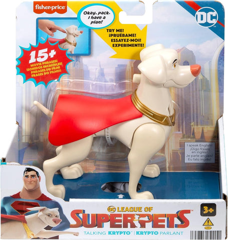 DC League of Super-Pets: Talking Krypto (Fisher-Price) NEW