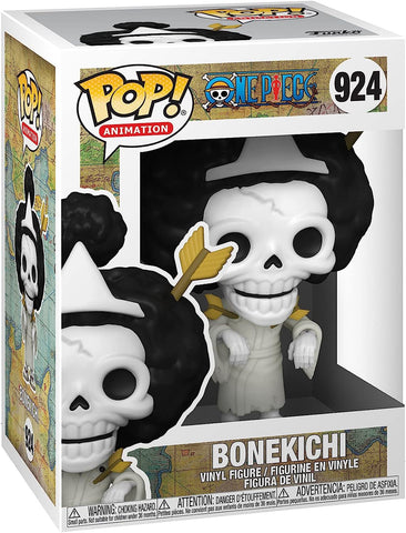 POP! Animation #924: One Piece - Bonekichi (Funko POP!) Figure and Box w/ Protector