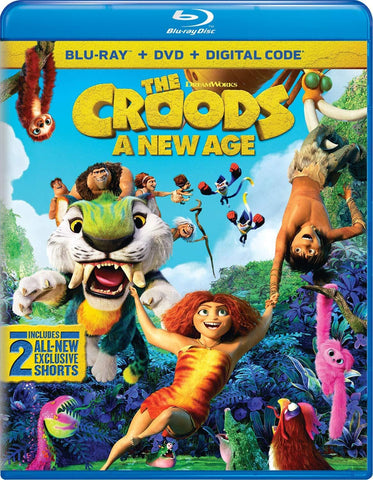 The Croods: A New Age (Blu-ray + DVD) Pre-Owned