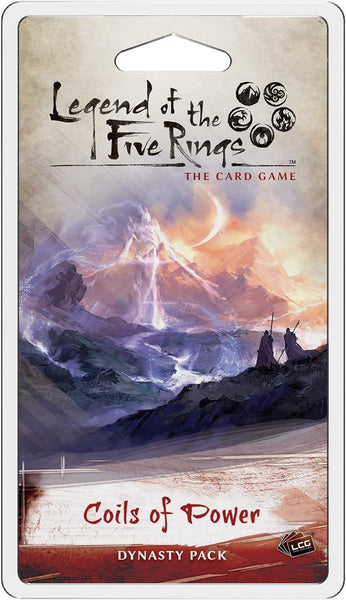 Legend of The Five Rings - The Card Game LCG: Coils of Power - Dynasty Pack (Fantasy Flight Games) NEW