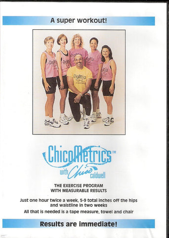 ChicoMetrics with Chico Caldwell: The Exercise Program with Measureable Results (DVD) Pre-Owned