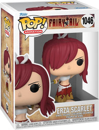 POP! Animation #819: Fairy Tail - Erza Scarlet (Funko POP!) Figure and Box w/ Protector