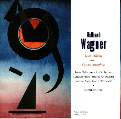 Richard Wagner: Ouvertüren Opernvorspiele - Sir Adrian Boult (Overtures & Preludes) (Audio CD) Pre-Owned