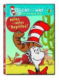 Cat in the Hat: Miles & Miles of Reptiles (DVD) Pre-Owned