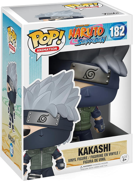 POP! Animation #182: Shonen Jump Naruto Shippuden - Kakashi (Funko POP!) Figure and Box w/ Protector