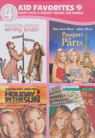 Mary-Kate & Ashley Travel the World: Winning London & When In Rome ONLY (DVD) Pre-Owned