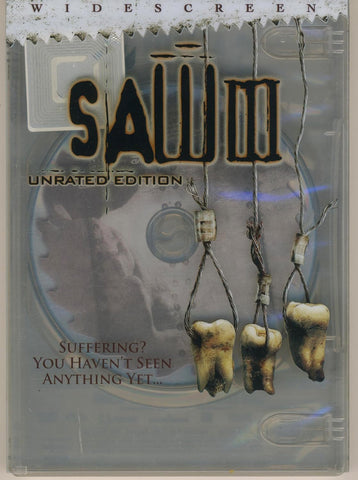 Saw III (Unrated Edition) (Widescreen) (DVD) Pre-Owned