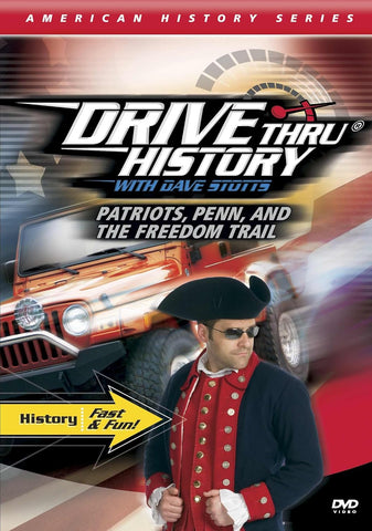 Drive Thru History with Dave Stotts: Patriots, Penn, and The Freedom Trail (DVD) Pre-Owned