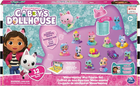 Gabby’s Dollhouse: Meow-mazing Mini Figures Set (DreamWorks) (Spin Masters) NEW