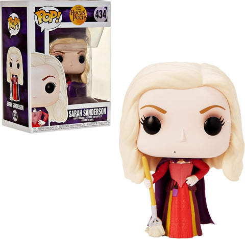 POP! Disney #434: Hocus Pocus - Sarah Sanderson (Funko POP!) Figure and Box w/ Protector