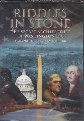 Riddles in Stone - Secret Mysteries of America's Beginnings Volume II: Secret Architecture of Washington, D.C. (DVD) NEW