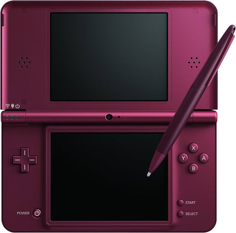 System - Burgundy (Nintendo DSi XL) Pre-Owned w/ Charger & Stylus