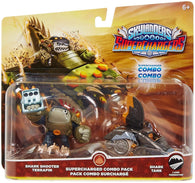 SuperCharged Combo Pack: Shark Shooter Terrafin & Shark Tank (Land Vehicle) (Skylanders SuperChargers) NEW*