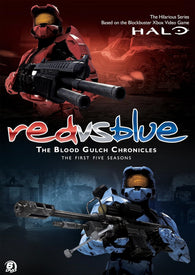 Red vs. Blue The Blood Gulch Chronicles: The First Five Seasons (DVD) Pre-Owned