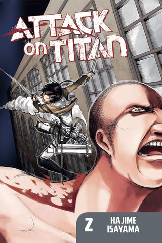 Attack on Titan - Vol. 2 [Hajime Isayama] (Kodansha Comics) (Paperback) Pre-Owned