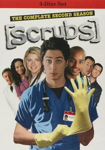 Scrubs: The Complete Second Season (DVD) Pre-Owned