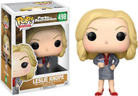 POP! Television #498: Parks and Recreation - Leslie Knope (Funko POP!) Figure and Box w/ Protector