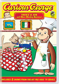 Curious George: Takes a Job and More Monkey Business! (DVD) Pre-Owned