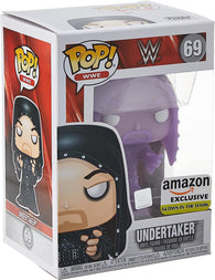 POP! WWE #69: Undertaker (Amazon Exclusive / Glows in The Dark) (Funko POP!) Figure and Box w/ Protector