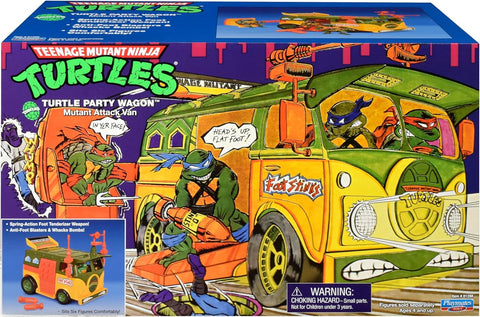 Teenage Mutant Ninja Turtles: Turtle Party Wagon - Mutant Attack Van (2021) (Playmates) NEW