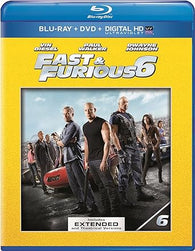 Fast & Furious 6 (Extended & Theatrical Edition) (Blu-ray + DVD) Pre-Owned