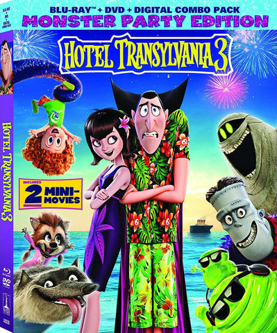 Hotel Transylvania 3 (Monster Party Edition) (Blu-ray + DVD) Pre-Owned