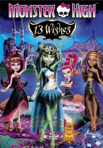 Monster High: 13 Wishes (DVD) Pre-Owned