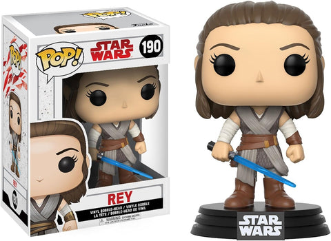 POP! Star Wars #190: Rey (Funko POP!) Figure and Box w/ Protector