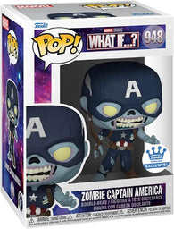 POP! Marvel Studios #948: What If…? Zombie Captain America (Funko.com Exclusive) (Funko POP!) Figure and Box w/ Protector